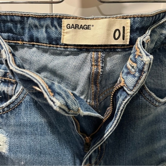 Garage Mom Cut Off Denim Shorts Sz 01 - Picture 5 of 10